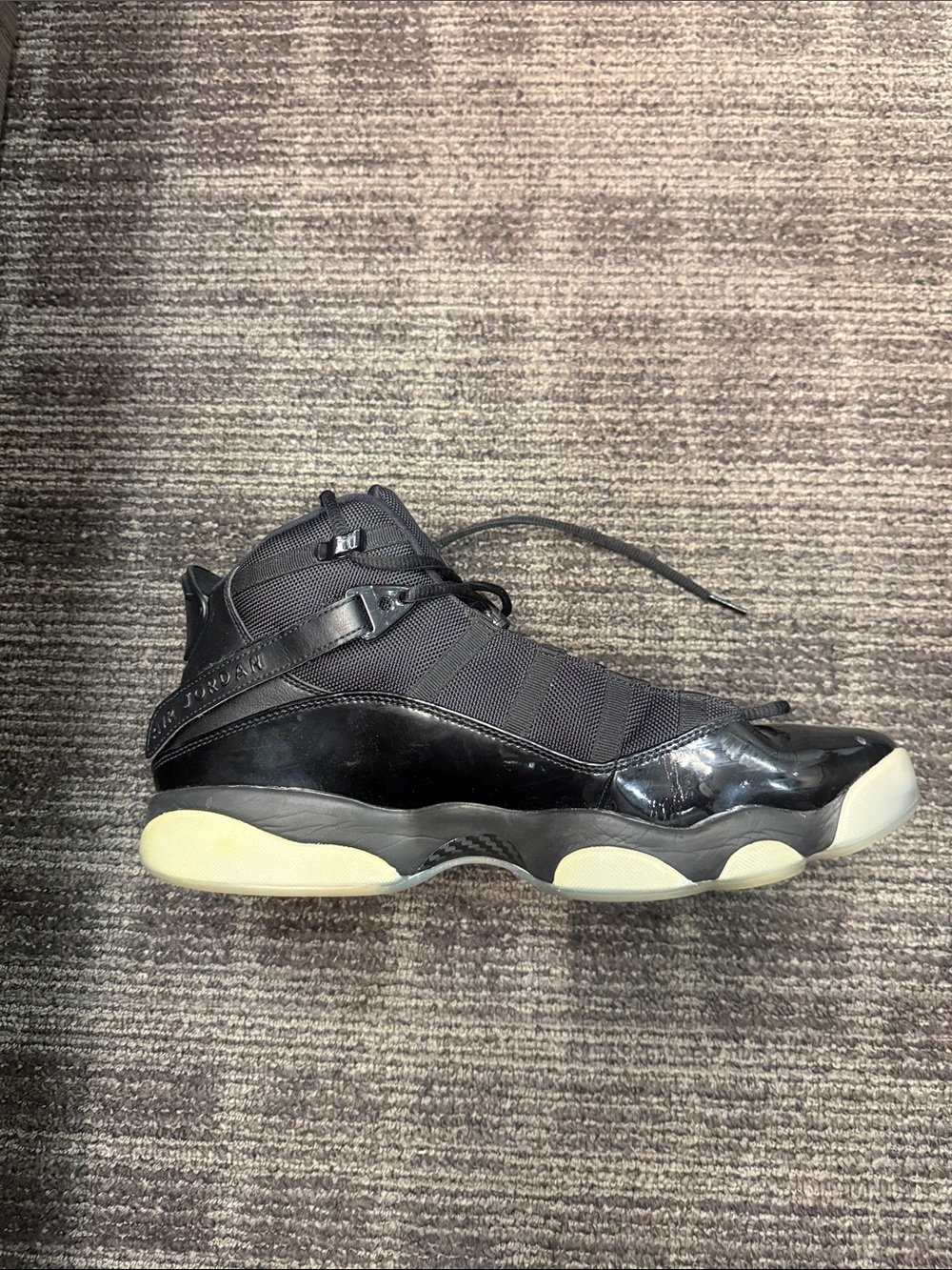Jordan Men's Black High-Top Sneakers